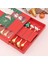 6pcs-Gold-C3 6/4/2pcs Noel Hediyesi Glod Kaşık Çatal Seti Elk Noel Ağacı Dekorasyon Tatlı Kepçe Meyve Çatalı Kahve Kaşığı Çatal Bıçak Kaşık Seti (Yurt Dışından) 3