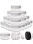 Beyaz Kapak 5g 100 Adet Dudak Balsamı Kapları 2g/3g/5g/10g/15g/20g/30g B Küçük Plastik Kozmetik Boş Kavanoz (Yurt Dışından) 3