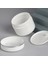 Beyaz 100 ml Plastik 20/30/50/100/150/250 ml Doldurulabilir Şişeler Seyahat Yüz Kremi Losyon Kavanoz Kozmetik Konteyner Beyaz Plastik Boş Makyaj Kavanoz Pot (Yurt Dışından) 3