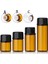 Fiş 1 ml D Kap 100 Adet 1 Ml/2 Ml/3 Ml/5 ml Boş Dram Amber Cam Esansiyel Yağ Şişesi Ince Cam Küçük Amber Parfüm Yağı Şişeleri Numune Test Şişesi (Yurt Dışından) 3