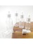Şeffaf Şişe 5ml Mat Gümüş Kapak Doldurulabilir Damlalık/pipet Şeffaf Cam Şişe Dolum Masaj Yağları Aromaterapi Sıvı Esans/ Serum Cilt Bakımı (Yurt Dışından) 4