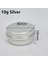 10G Gümüş Metal 10 Adet 5g 10G 15G 20G 30G 50G Boş Gümüş Alüminyum Teneke Kutular Vidalı Üst Yuvarlak Mum Baharat Teneke Kutular Vidalı Kapaklı Konteynerler (Yurt Dışından) 1
