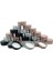 Pembe 10G Metal 10 Adet 5g 10G 15G 20G 30G 50G 60G Boş Metal Alüminyum Teneke Kutular Vida Üst Yuvarlak Mum Baharat Yüz Kremi Kutuları Mühür Kapaklı Konteynerler (Yurt Dışından) 3