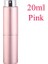 Pembe 20ML Metal 8ml 15ML 20ML Metal Alüminyum Doldurulabilir Parfüm Şişesi Kozmetik Sprey Şişesi Taşınabilir Boş Şişe Seyahat Alt Şişe Astarı Cam (Yurt Dışından) 1