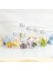80ML 6 Adet Çap 37MM Şeffaf Boş Cam Şişeler 25ML 30ML 40ML 50ML 60ML 70ML 80ML 90ML Gümüş Alüminyum Kapaklı Doldurulabilir Şişeler (Yurt Dışından) 5
