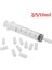 1 Adet 10ML Kapaklı 2/5/10ML Plastik Şırınga Parfüm Dağıtıcı Dolum Için Kozmetik Sıvı Uçucu Yağ Taşınabilir Kantitatif Dağıtım Araçları (Yurt Dışından) 5