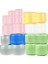 Mavi 20G 50 Adet/paket 10G 20G 30G 50G 100G Doldurulabilir Şişeler Pembe Plastik Boş Makyaj Kavanoz Pot Seyahat Yüz Kremi Losyon Kozmetik Konteyner (Yurt Dışından) 2