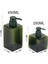 Koyu GREEN450ML 250/450ML Banyo Için Sabunluk Büyük Kapasiteli Şampuan Duş Jeli Şişeleri Doldurulabilir Losyon Kozmetik Konteyner (Yurt Dışından) 3