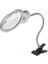 Masaüstü Cam Okuma Loupe Metal Hortum LED Işıklı Lambalı Üst Masa Magnifier | Büyüteçler (Yurt Dışından) 2