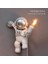 Modern Astronot Masa Lambası Art Deco Reçine Lambası Masa Yatak Odası Lambası Yaratıcı Oturma Odası Çatı Katı Dekorasyon Uzay Adamı Masa Işık LED (Duvar Lambası Şerit) (Yurt Dışından) 2