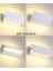 5W Modern LED Duvar Duvar Yukarı Duvar Lambası Ayarlanabilir Işın Açısı Duvar Sconce, Sıcak Beyaz (Yurt Dışından) 2