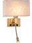 Iç Mekan Duvar Lambası, Modern Minimalist Stil, 1059 Kumaş Abajur, USB Arayüzü (Yurt Dışından) 1