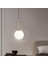 Çarpıcı Cam Orb Avize Modern Minimalist Tasarım (Yurt Dışından) 3