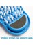 1 Adet Pembe Beyaz 1 Adet Peeling Temizleme Terlik Duş Ayak Scrubber Ayak Temizleyici Yıkama Fırçası Ölü Deriyi Çıkarma Sürtünme Ayak Masajı Terlik (Yurt Dışından) 3