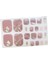 14 Nail Art Çıkartması Kendinden Yapışkanlı Yaratıcı Kağıt Dekoratif Tırnak Dekor Etiket Kadınlar Için (Yurt Dışından) 4