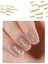 Mektup Uzun Ömürlü 3D Etkisi Metal Doldurma Dıy Charm Nail Art Dekorasyon Makyaj Için (Yurt Dışından) 2