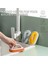 Çok Fonksiyonlu Kolları Sünger Fırça Mutfak Banyo Temizleme Sünger Fırçası Plastik Saplı Sünger Banyo Alt Küvet Fırçası Acce (Yurt Dışından) 4