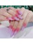 16 24 Adet/kutu Narin Nail Art Parça Ince Merdiven Şekilli Badem Ucu Yapay Nail Ipuçları Abs Tırnak Uzatma (Yurt Dışından) 5