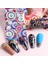 C Taşınabilir 10 Adet/takım Hassas Totem Transfer Kağıdı Nail Art Etnik Çıkartmalar Renkli Tırnak Kaplaması Totem Desenleri Salon Için (Yurt Dışından) 5