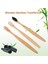Yeni Ahşap Diş Fırçası Katı Bambu Saplı Yumuşak Fiber Çevre Dostu Diş Fırçaları Diş Temizleme Yetişkin Ağız Bakımı Sağlıklı Ürünler (Yurt Dışından) 3