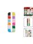 3 Köpüklü 1 Kutu Zarif 12 Izgara Noel Nail Art Pul Renkli Tırnak Tıknazları Kadın Için Noel Tarzı (Yurt Dışından) 2