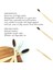 12 Adet/takım Çevre Bambu Kömür Diş Fırçası Ağız Sağlığı Için Düşük Karbon Orta Yumuşak Kıl Ahşap Saplı Diş Fırçası (Yurt Dışından) 3
