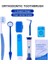 Adet Ortodontik Diş Bakım Seti Seti Diş Telleri Diş Fırçası/katlanabilir, Diş Aynası, Diş Arası Fırçası ve Taşıma Çantası ile Daha Fazlası (Yurt Dışından) 2