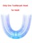 360 Derece Yumuşak U Tipi Diş Fırçası Silikon Kafa Sonic Elektrikli Diş Fırçası USB Şarj Tam Otomatik Su Geçirmez Diş Beyazlatma (Yurt Dışından) 1