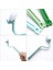 Plastik Banyo Wc Tuvalet Temizleme Saplı Fırça Bükülmüş Saplı Scrubber V Tipi Temizleyici Temiz Fırça (Yurt Dışından) 1