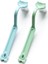 Plastik Banyo Wc Tuvalet Temizleme Saplı Fırça Bükülmüş Saplı Scrubber V Tipi Temizleyici Temiz Fırça (Yurt Dışından) 4