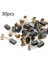 90 Adet Karbon Motor Fırçaları Elektrikli Döner Motor Aracı Dremel Elektrik Motorları Için Yedek Parça Tamiri (12X8X5MM Taban) (Yurt Dışından) 4