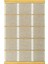 Nordik Nrk 01 White Yellow Çift Taraflı Pamuklu Banyo Balkon Kilim Makinede Yıkanabilir Mutfak Kilim 1