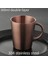ROSE-001 300ML 300ML Çift Katmanlı Su Bardağı Ev Yemek Drinkware Kupalar 304 Paslanmaz Çelik Bira Bardağı Altın Şerit Kahve Kulplu Kupalar Tazas (Yurt Dışından) 1