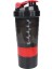 Kırmızı 500 ml Protein Shaker Bardak Toz Saklama Kabı Mikser Fincan Spor Salonu Spor Su Şişeleri Tel Çırpma Topları Drinkware (Yurt Dışından) 1