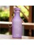 Mor 550 ml Şeker Renkli Buzlu Sızdırmaz Plastik Taşınabilir Kırılmaz Soda Şişesi Mühürlü Su Bardağı Içecek Su Şişesi (Yurt Dışından) 1
