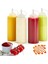 WHITE-240ML 4 Boyutlu Sos Sıkma Şişeleri 240/360/500/680ML, Ketçap Salata Sosu Hardal Mayo Çeşni Zeytinyağı Şişeleri Mutfak Aracı (Yurt Dışından) 5