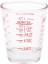 Rd 1 Adet 50/100 ml Cam Ölçüm Kabı Ölçekli Shot Cam Sıvı Cam Ons Bardak (Yurt Dışından) 1