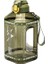 Yeşil Şeffaf 2.3l Ycalley Spor Su Şişesi 1.5 Litre Silikon Saman Su Şişesi 2.3 Litre Büyük Şişeler Taşınabilir Seyahat Şişe Spor Fitness Fincan (Yurt Dışından) 1