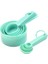 GREEN10PCS Ölçüm Kaşığı Ölçüm Fincan Pişirme Aracı Dıy Kek Kabartma Tozu Kaşık 10 Parça Ölçek Seti Plastik Ölçüm Kaşığı (Yurt Dışından) 1