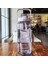 Mor 2000 ml 2000 ml Büyük Kapasiteli Su Şişesi Ölçekli ve Saman Erkekler Kadınlar Için Açık Taşınabilir Plastik Su Şişesi Spor Su Şişesi (Yurt Dışından) 1