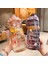 Mor 2000 ml 2000 ml Büyük Kapasiteli Su Şişesi Ölçekli ve Saman Erkekler Kadınlar Için Açık Taşınabilir Plastik Su Şişesi Spor Su Şişesi (Yurt Dışından) 4