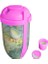 Pembe 1000ML Taşınabilir Salata Çalkalayıcı Bardak Meyve Öğle Yemeği Soyunma Tutucu Sebze Çatal ile Büyük Kapasiteli Salata Aracı Mutfak Aksesuarları (Yurt Dışından) 1