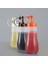 Kremsi 250ML 250ML/360ML/480ML/720ML Sıkılabilir Şişe Plastik Şeffaf Baharat Dispenseri Toz Geçirmez Yeniden Kullanılabilir Sızdırmaz Sirke Depolama (Yurt Dışından) 2