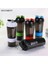Beyaz 3 Katlı Shaker Protein Şişesi Toz Shake Kupası Büyük Kapasiteli Su Şişesi Plastik Karıştırma Kabı Vücut Geliştirme Egzersiz Şişesi (Yurt Dışından) 5