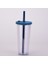 Stil 5 700ML 700ML Sıska Tumbler Plastik Bardak Süt Çay Bardağı Soğuk Içecek Kupa Çift Katmanlı Saman Bardak Kabarcık Çay Inciler Smoothie Boba Kupası 24OZ (Yurt Dışından) 1