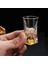 H 6 Adet 6'lı Paket 0.5 Oz Mini Boy Gözlük Şeffaf Samimi Tekila Bardağı Viski Shot Bardağı Seti Ruh Gözlükleri Altın Kenarlı Holografik (Yurt Dışından) 5
