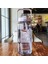 A Stil-Mor 2.0l 2 Litre Spor Su Şişesi Samanlı Erkek Kadın Spor Su Şişeleri Açık Soğuk Su Bottlesc Zaman Işaretleyicili Drinkware (Yurt Dışından) 1