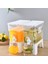 4l Drinkware 3.5l Musluklu Soğuk Su Isıtıcısı Büyük Kapasiteli Meyve Çaydanlığı Içecek Dağıtıcı Limonata Suyu Şişesi Buzlu Su Soğuk Sürahi Kovası (Yurt Dışından) 3