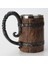 600 ml 201-300 ml Kafatası Bira Kahve Kupa Paslanmaz Çelik Viking Savaşçı Kafatası Bira Kupa Mekanik Dişli Boru Hattı Tasarımı Bira Stein Tankard Içecek Fincan (Yurt Dışından) 1