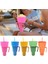 Sarı 2 In1 Aperatif Pipet Bardağı Patlamış Mısır Kovası Isıya Dayanıklı Aperatif Bardağı Seyahat Parkı Tiyatro Sineması Için Çok Fonksiyonlu Ev Aperatif Bardağı (Yurt Dışından) 2